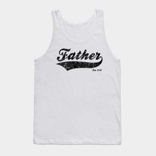 Father Est. 2014 Tank Top